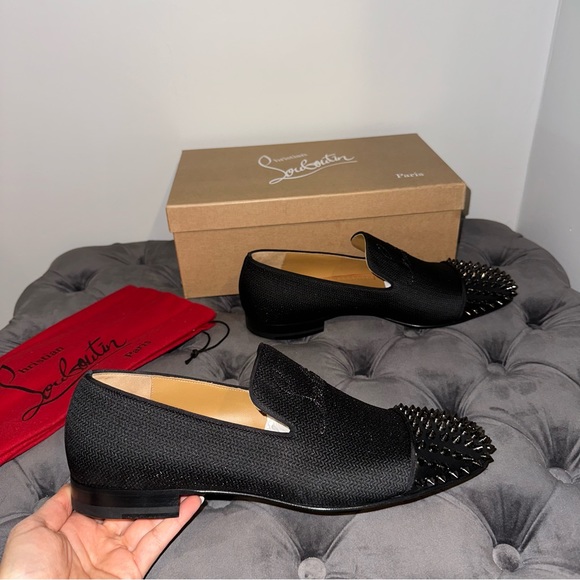 Christian Louboutin Other - New Size 44 Christian Louboutin Navy Spooky Flats